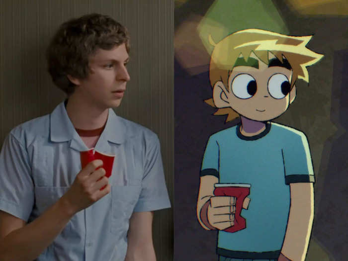 Michael Cera plays Scott Pilgrim