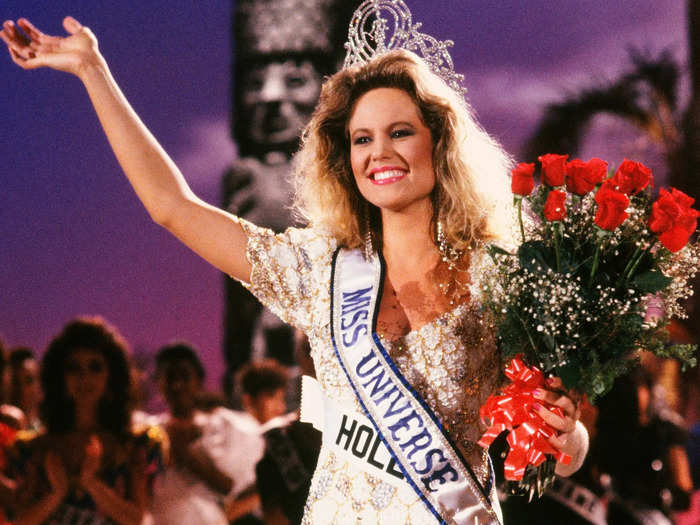 1989: Miss Netherlands, Angela Visser