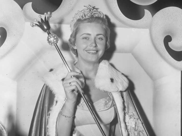 1955: Miss Sweden, Hillevi Rombin