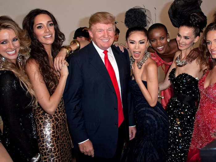 Donald Trump’s nearly 20-year run at Miss Universe came to an end in 2015 after he made racist remarks during his presidential campaign. 