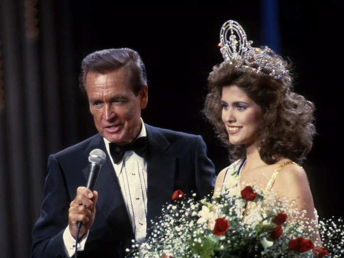 Bob Barker resigned as host of the pageant after 21 years in 1987.