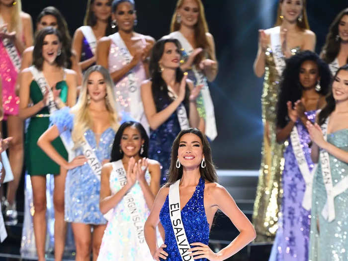 Miss El Salvador lived just 10 minutes away from the Miss Universe competition. 