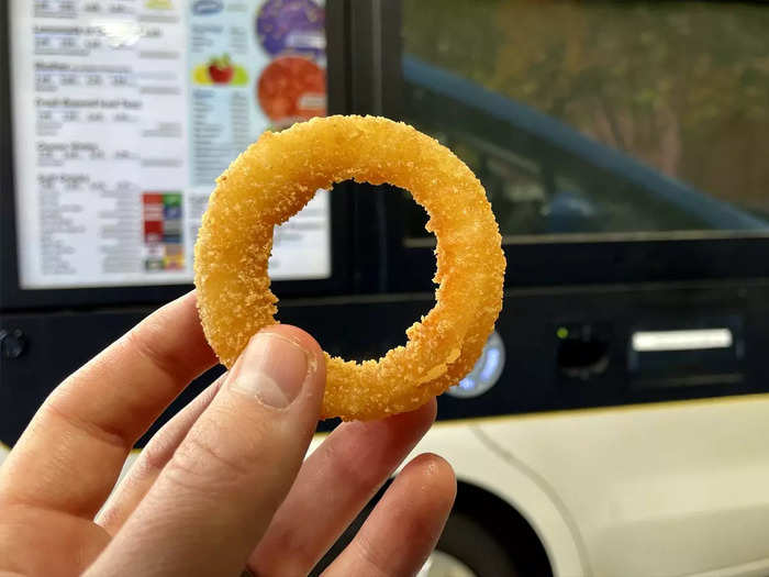 Sonic lost me at the onion rings.