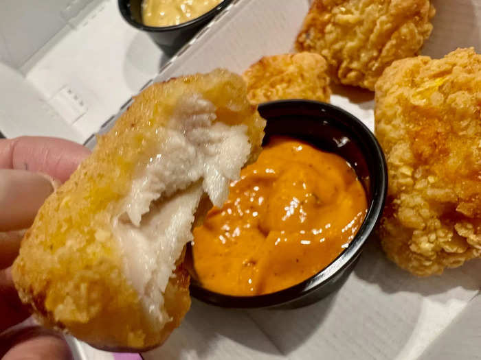 The Taco Bell nuggets are marinated in jalapeño buttermilk, offering a flavor kick that is better than McNuggets.