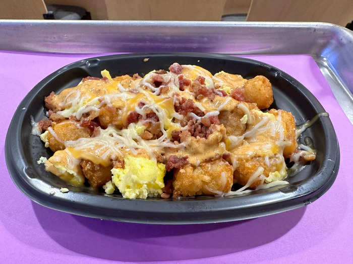 1. Holy moly. Taco Bell is testing Breakfast Tater Tots in the Midwest. 