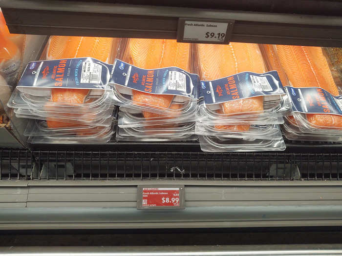 I love Atlantic salmon and nothing beats Aldi