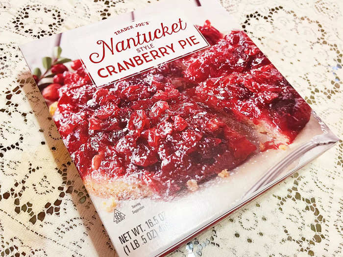 The Nantucket-style cranberry pie was the only pie I tried from the frozen section.