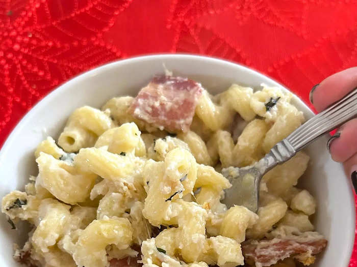 Garten’s "grown up" mac and cheese is easy, delicious, and a great Thanksgiving side dish. 