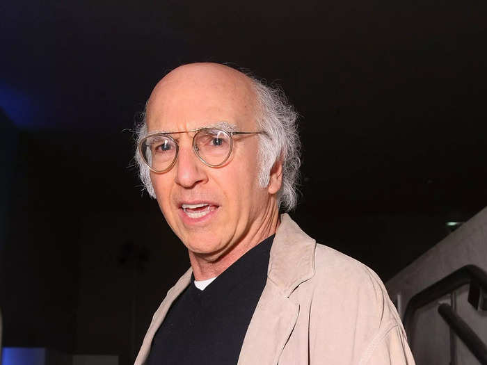 Larry David made it to the premiere, too.