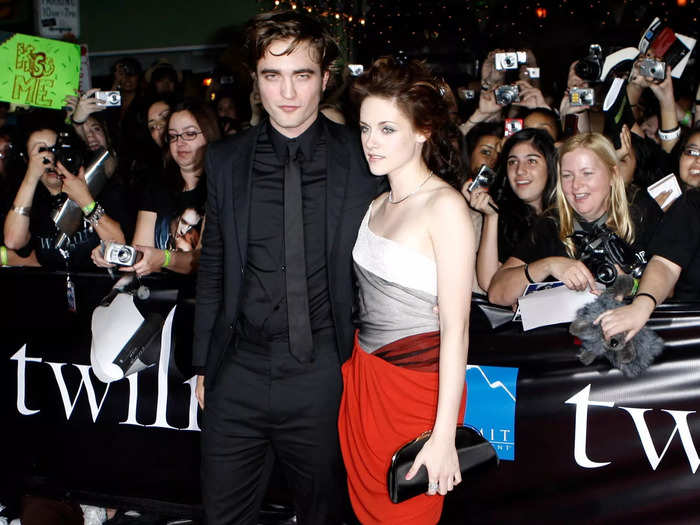 But their red-hot connection on-screen led to a real-life relationship. They became known as "Robsten."