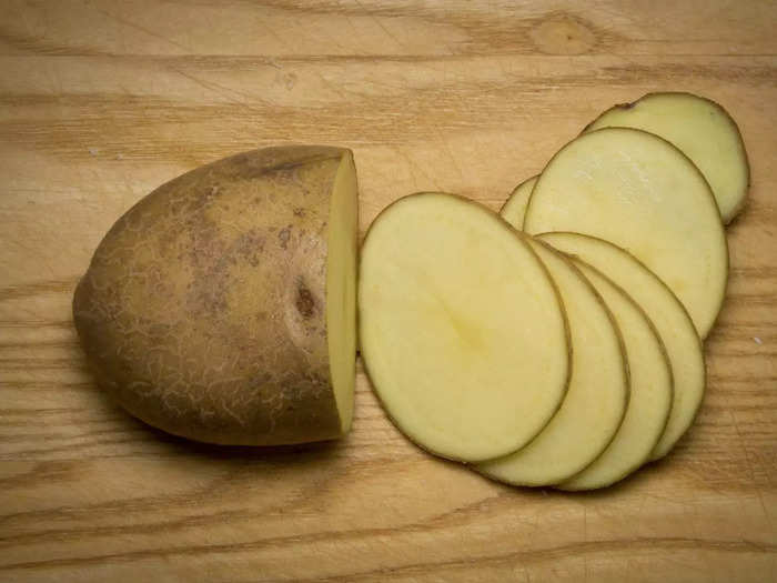 Green potatoes could be dangerous if consumed in large quantities.