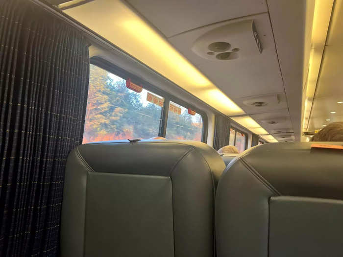 Because of this, I think Acela better fits the bill of a time-saving high-speed train. And the ride was only $40.