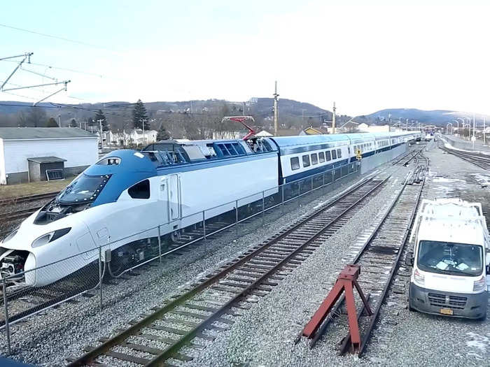 Not only was the Acela more comfortable, but it actually felt "high-speed."