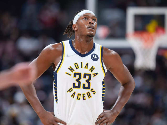 Indiana Pacers center Myles Turner