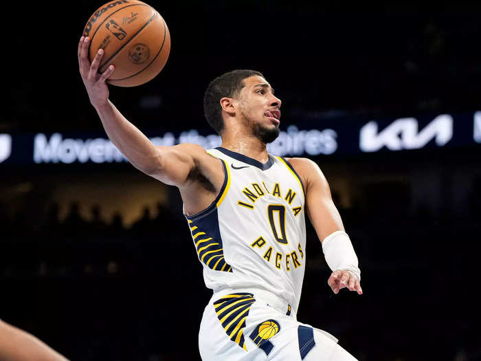 Indiana Pacers guard Tyrese Haliburton