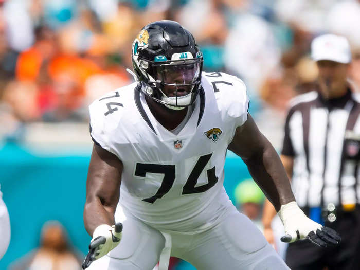 Jacksonville Jaguars offensive tackle Cam Robinson