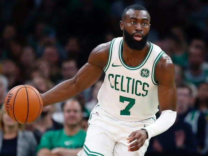 Boston Celtics guard Jaylen Brown