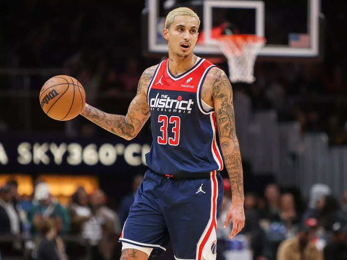 Washington Wizards forward Kyle Kuzma