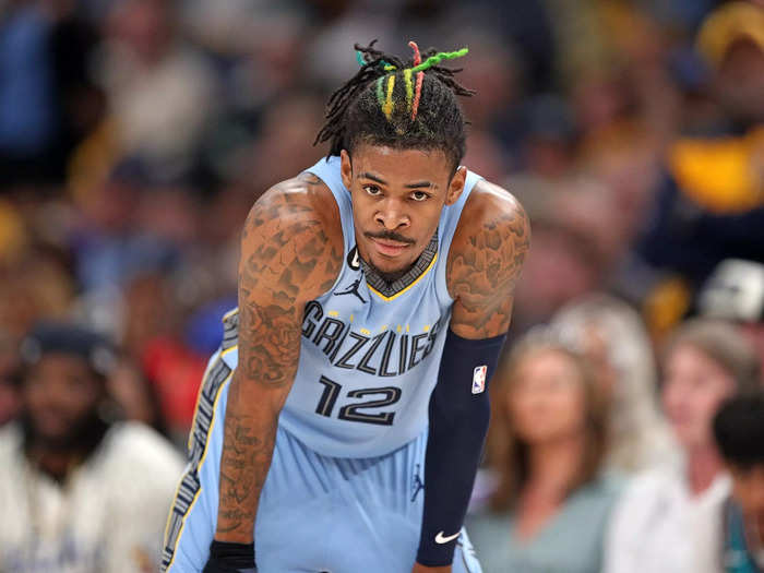 Memphis Grizzlies guard Ja Morant