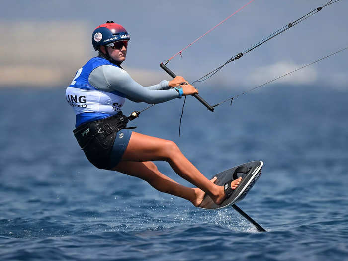 Team USA sailer Daniela Moroz 