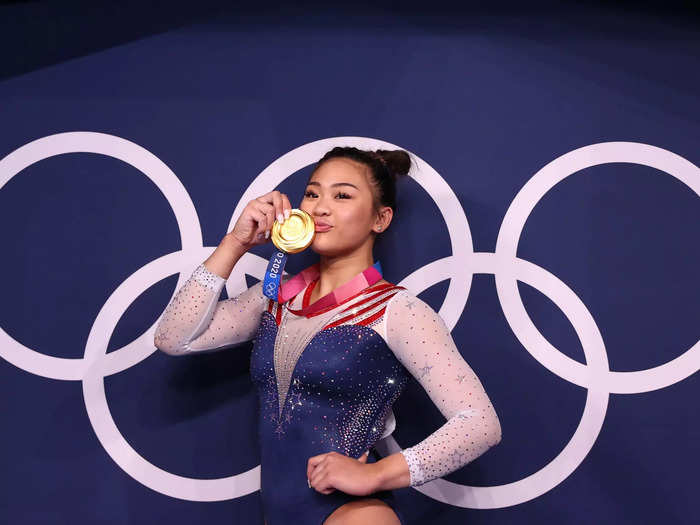 American Olympic gymnast Suni Lee