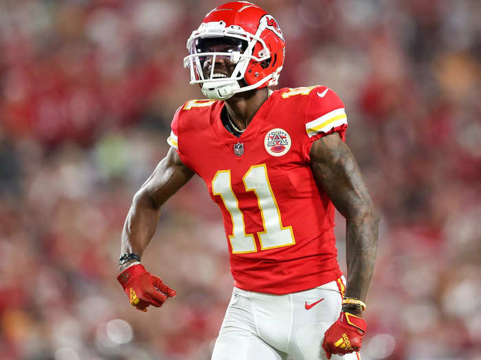 Kansas City Chiefs wide receiver Marquez Valdes-Scantling