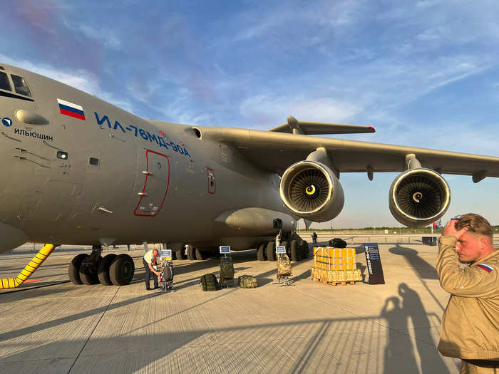 Ukraine destroyed two Ilyushin Il-76s and seriously damaged another two during a drone attack on the Pskov airbase in August.