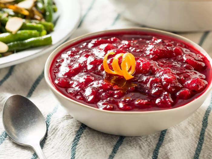 Transform leftover cranberry sauce into a tangy salad dressing