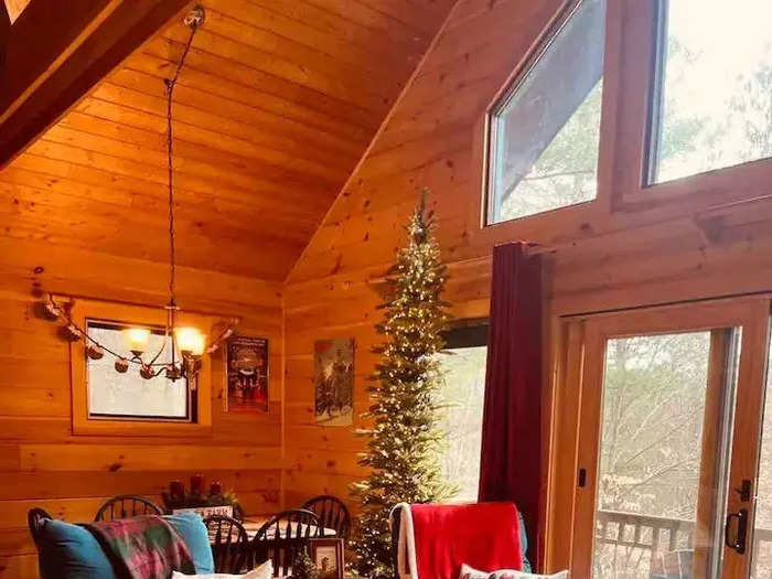 "I always put up my decorations early and leave them up until spring," Wolfe said. In 2018, she left her decor up until April — and decided to leave it that way permanently.