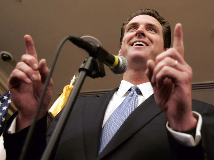 As Mayor, Newsom championed LGBTQ+ rights and environmental initiatives