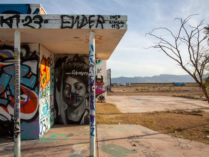 While swimmers no longer go to Rock-A-Hoola, skateboarders, graffiti artists, photographers, and urban explorers do.