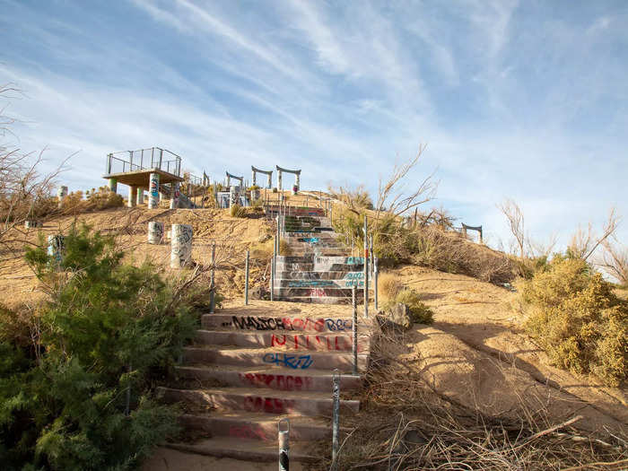 In 1998, the park went through a major renovation. Money was poured into the attraction, and it was transformed into a 1950s-themed oasis called Rock-A-Hoola Waterpark, BI reported.