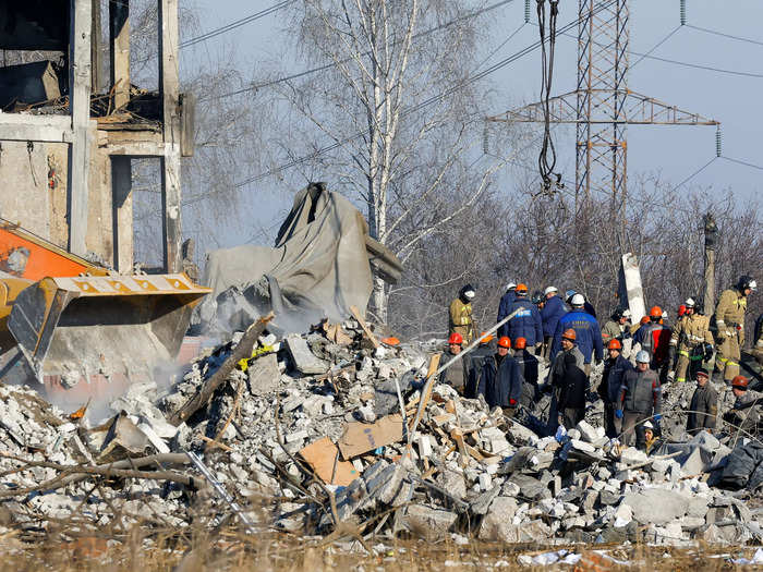 New Year’s strike on Makiivka