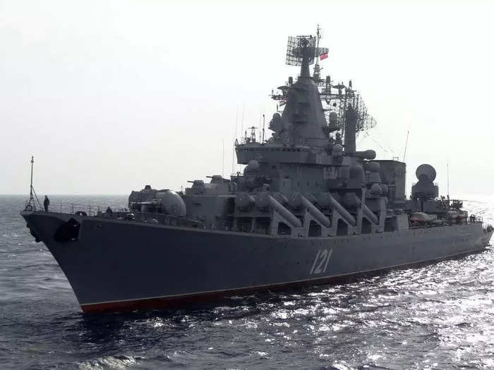 The sinking of the missile cruiser Moskva