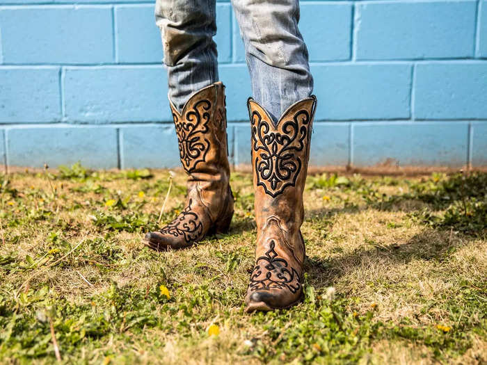 Sporting a pair of Western boots can add character to your look.