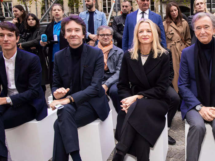 Arnault reportedly meets with his five children for a monthly lunch in the private dining room at LVMH to instruct them on the company