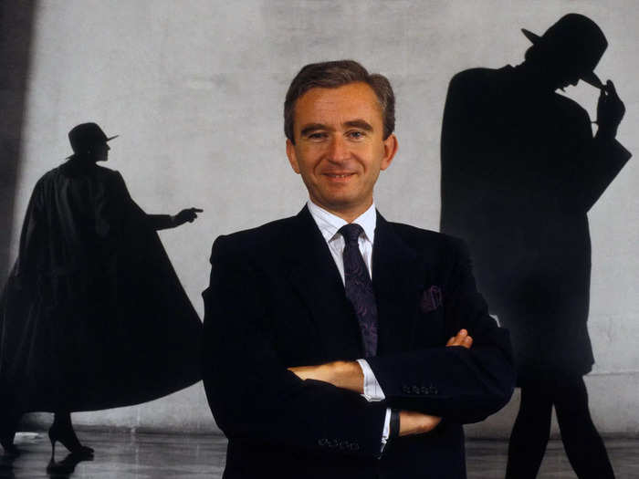 In the late 1980s, Arnault said his goal was to run the world