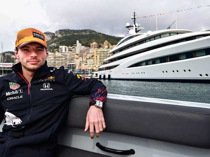 Verstappen uses his vast fortune to live a life of luxury.