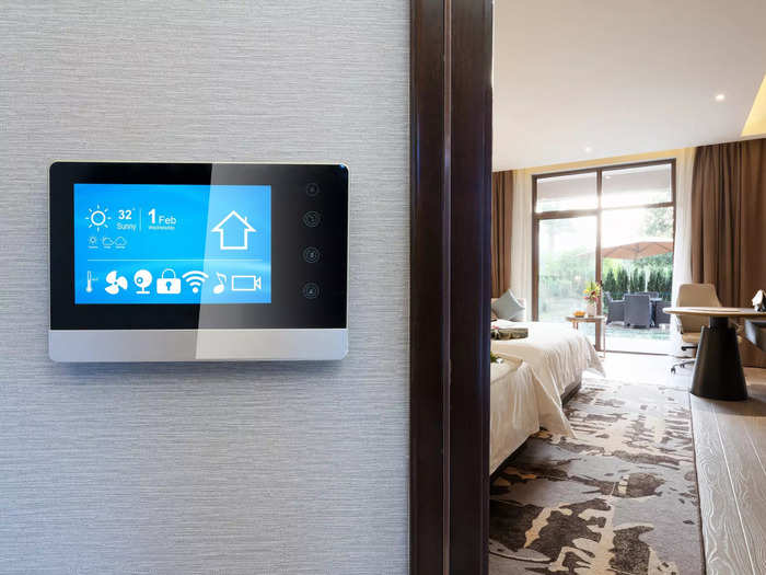 Smart technology in the bedroom is a growing trend. 