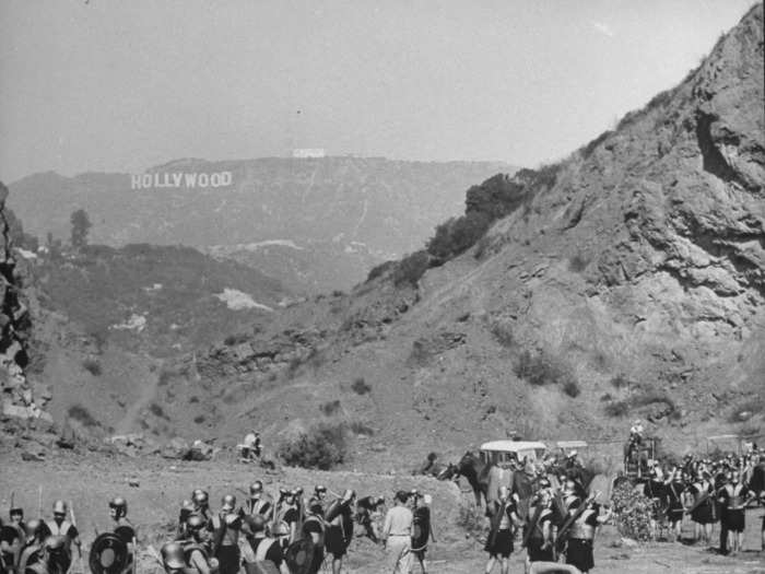 The billboard would appear in many high-profile movies over the decades, from "Earthquake" to "Superman."