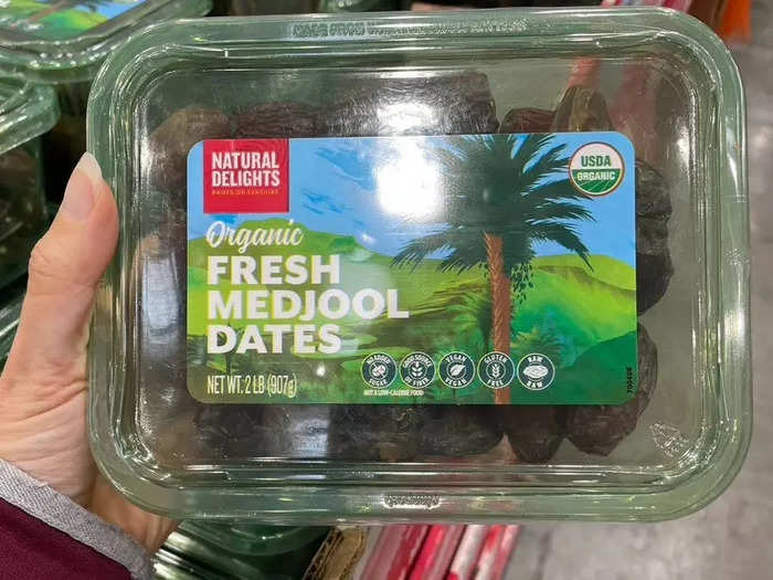 Fresh Medjool dates are a versatile snack.