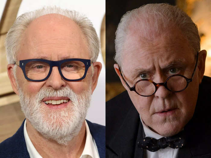 John Lithgow played Winston Churchill