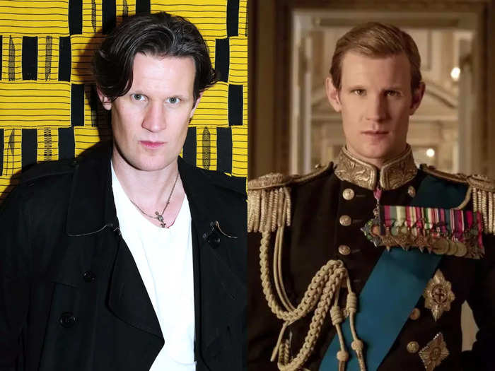 Matt Smith played young Prince Philip