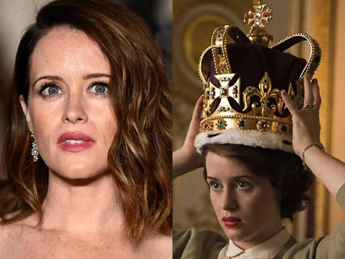 Claire Foy played young Queen Elizabeth II