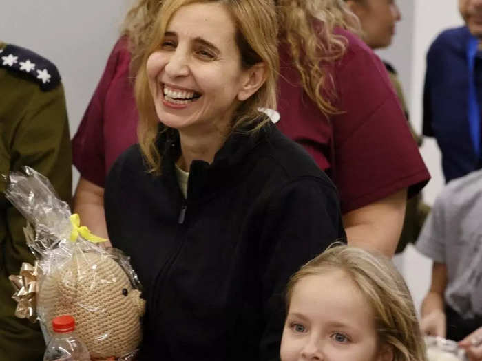 Danielle Aloni, 45, and her daughter, Emilia, 5