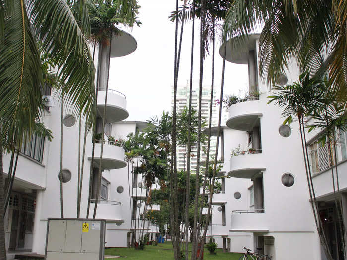 The earliest public housing apartments were built in the 1930s — before Singapore gained independence.