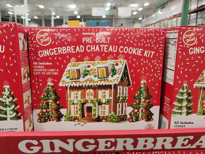 The Create a Treat gingerbread cookie kit makes for a fun holiday activity.