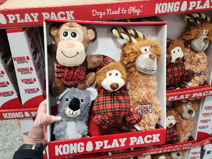 The Kong play pack is a perfect gift for pets.