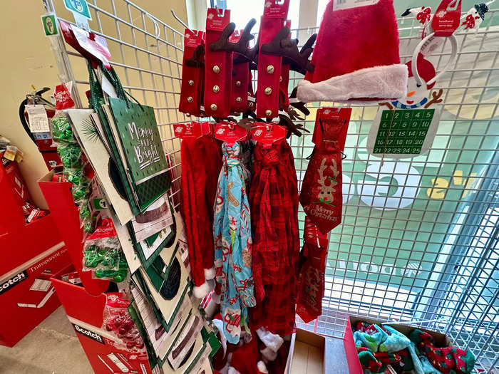 Dollar Tree had a few Christmas accessories.