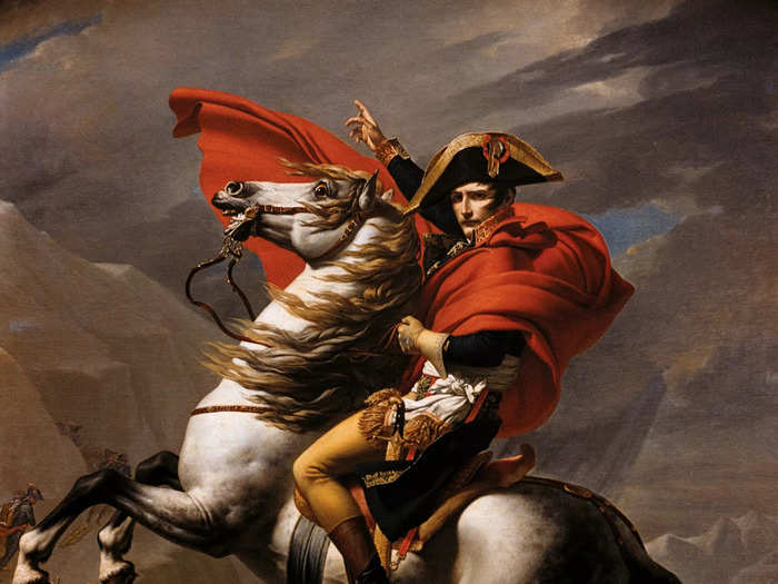 Napoleon Bonaparte was a French military leader who rose through the ranks during the French Revolution. 